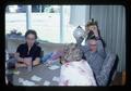 Three women at a table, 1979