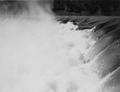 Rock Island dam central spillway