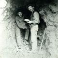 William J. Smith and Fred Stahlman at the Greenhorn Mt. Mine, Detroit, Oregon, 1905-1913