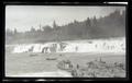 Fishing at Willamette Falls