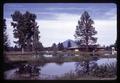 House next to pond in Central Oregon, circa 1965