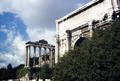 Arch of Septimius Severus and Temple of Saturn