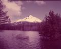 Mount Hood and lake