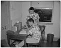 Takeo and Matsuo Myaguchi, Japanese twins, October 1954