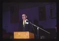 Speaker at Oregon Wheat Growers League, Moro, Oregon, 1976