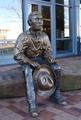 Eugene F. Skinner (sculpture), Eugene Public Library (Eugene, Oregon)