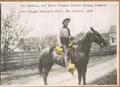 Tad Easton, 1st Prize Winner Bronco Riding Contest, 2nd Oregon District Fair, The Dalles, 1907