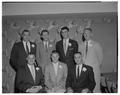 Blue Key members at initiation, May 1957
