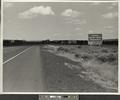 Entering Navajo Indian Reservation, from Reservation Signs series, I-40, New Mexico (recto)