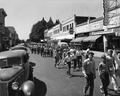 Victory Farm Volunteers parade through Hillsboro, Oregon