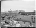 Gathering at Bell Field for Senior Weekend, Spring 1953