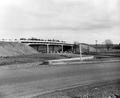 Highway overpass, Interstate 5 construction