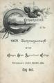 Commencement Program, 1886