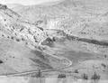 Warm Springs, Oregon, from the road above