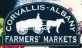 Logo of the Corvallis-Albany Farmer's Markets, circa 2000