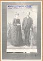 Mary & Eugene Pratt's 1886 Wedding picture
