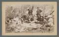 OAC students dining at the Oak Creek picnic party, 1892