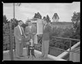 Dr. Fred Decker, with Day and Lincoln, performing weather studies, Summer 1955