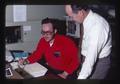 George Carter with graduate student, Oregon State University, Klamath Experiment Station, Klamath Falls, Oregon, 1976