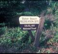 Baker Beach  Recreation Sign
