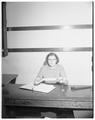 Phyllis Aldrich of Portland, student in engineering, May 1954