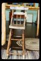 Child's highchair, wood