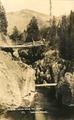 Cascadia Canyon Creek footbridge