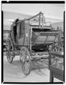 Old stagecoach, Horner Museum, Spring 1951