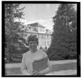 Jean Saubert, OSU student and Olympic skiing medalist, July 1964
