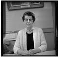 Mrs. Rose Duthie, housing and employment secretary, May 21, 1964