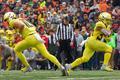 Justin Herbert & CJ Verdell, 2018