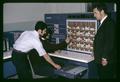 John Sangen and others with a hybrid computer, Oregon State University, Corvallis, Oregon, January 1970