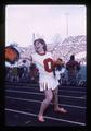 Oregon State University Rally Girl at unidentified football game, 1969