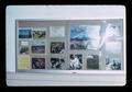 Robert W. Henderson photographs displayed in Agriculture Hall, Oregon State University, Corvallis, Oregon, 1975