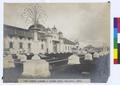 Sunken gardens and States Building. (recto)