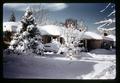 Snow on Henderson residence, Corvallis, Oregon, circa 1970