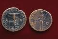 Roman Empire Coins: Temple of Janus (left)