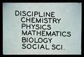 "Discipline" title slide, circa 1965