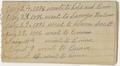 Receipts and other ephemera, 1783-1890 [07]