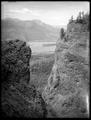 Bridge of the Gods. [View of dramatic natural formation over Columbia Gorge.]