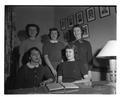 New Associated Women Students officers for 1951-1952