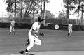 OSU baseball player running base