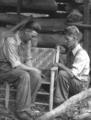 Ritchie boys, chair makers, at work
