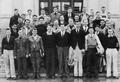 1936/1937 Oregon State College rowing club photo