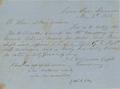 Muster roll of company of armed citizens on duty at Grand Ronde Reservation, Jacob S. Rinearson, Capt.; discharge papers, 1856: 2nd quarter [28]