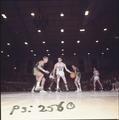 OSU guard Vince Fritz dribbling versus the Ducks