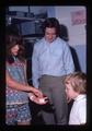 Technician with children in Small Animal Lab, Oregon State University, Corvallis, Oregon, June 1974