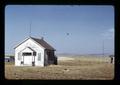 Old one-room schoolhouse near Maupin, Oregon, circa 1972