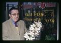 Marshall Gifford with orchids, Portland, Oregon, circa 1972