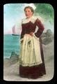 Woman of Pont Aven in holiday dress
